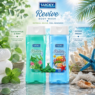 LUCKY BODY WASH 12OZ - 1CT